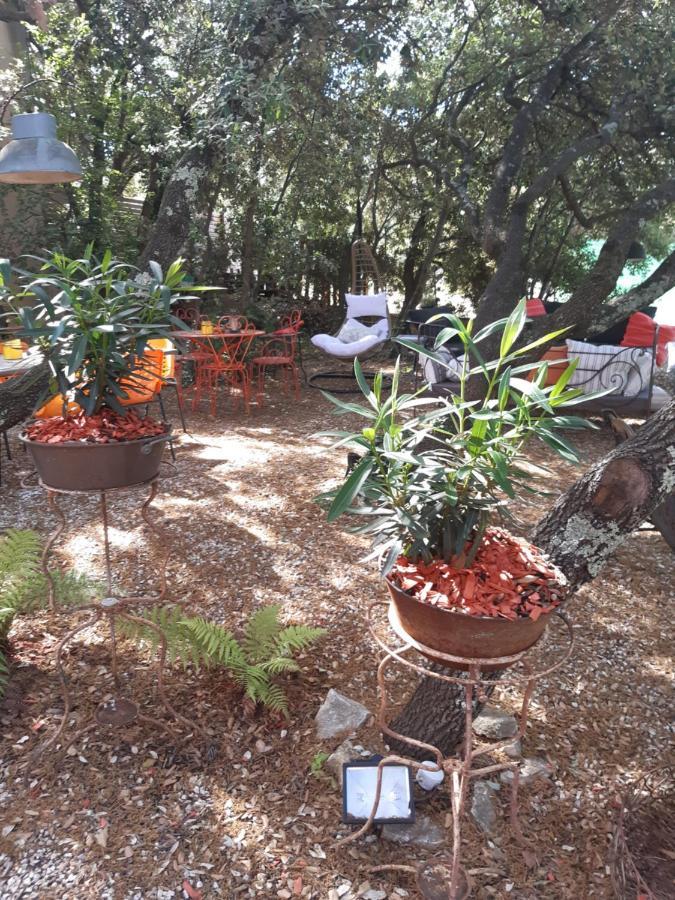 Le Calme De La Garrigue Bed & Breakfast Russan Exterior photo